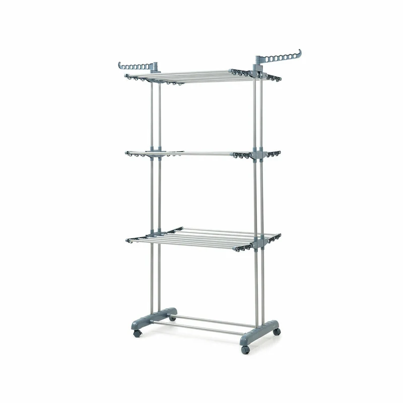 Folding Vertical Clothes Dryer with Wheels InnovaGoods 24 Bars (Refurbished A)