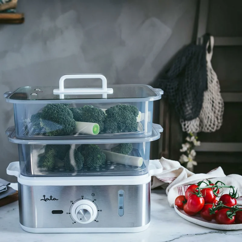Food Steamer JATA CV623 Plastic 800 W