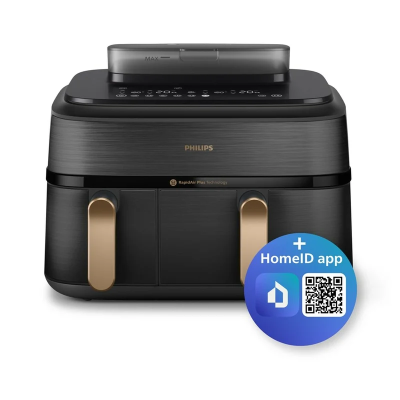 Air Fryer Philips NA552/00 Black 2750 W 9 L 1,4 Kg
