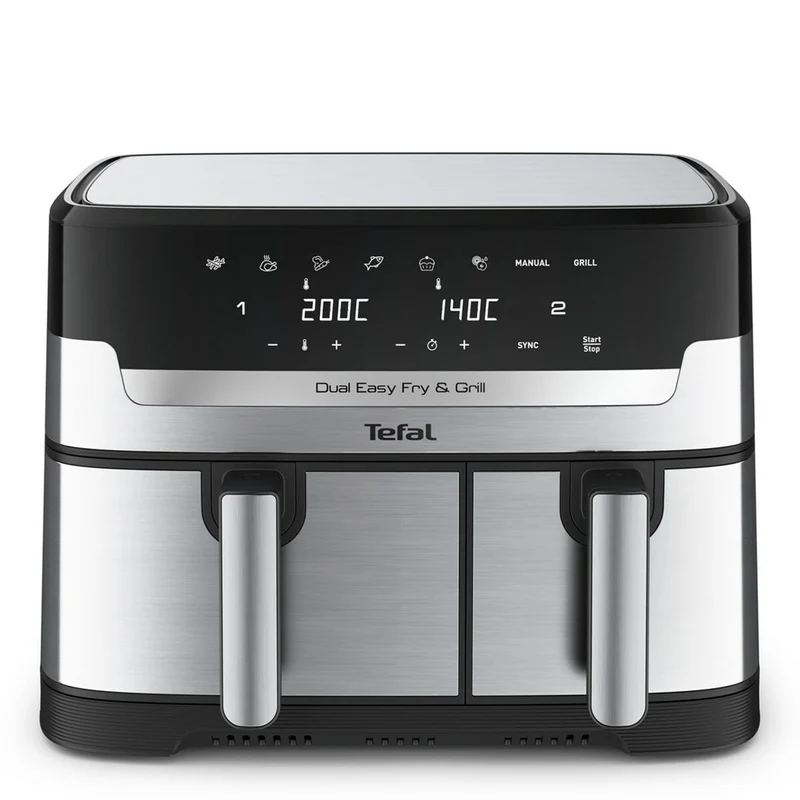 Air Fryer Tefal EY905D10 2700 W 8,3 L Black Steel