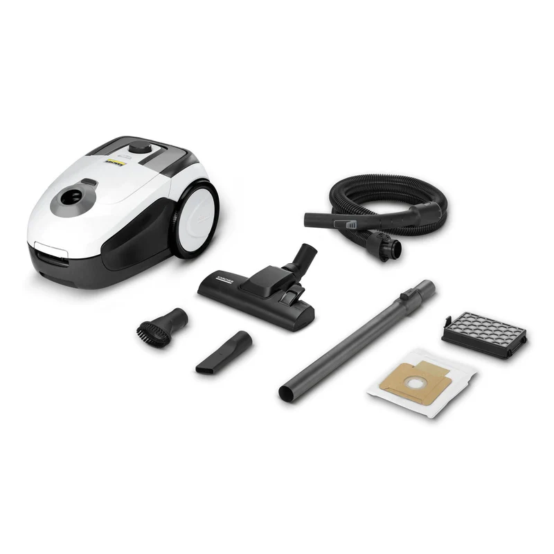 Bagged Vacuum Cleaner Kärcher 1.198-035.0 White Black 700 W